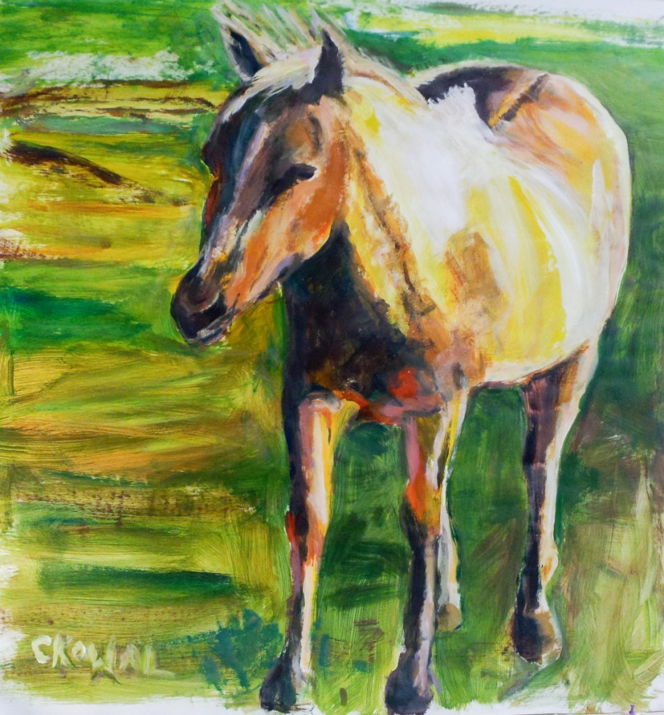 Painting: Horse Schooner