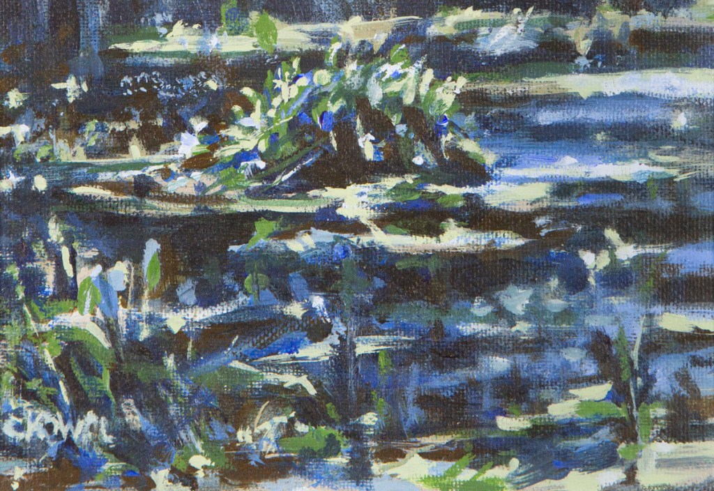 Painting: Beaver-Lodge