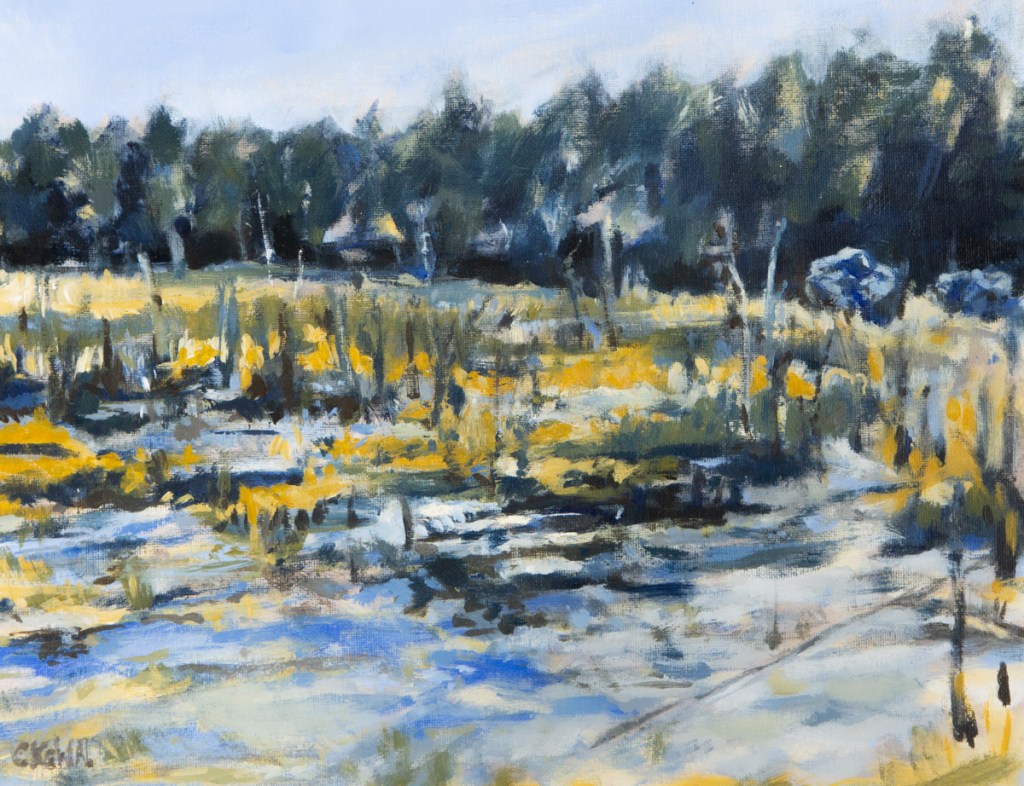 Painting: Beaver-Meadow