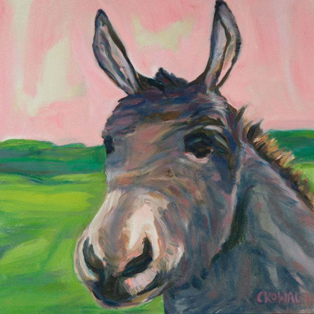 Painting: Donkey-Face