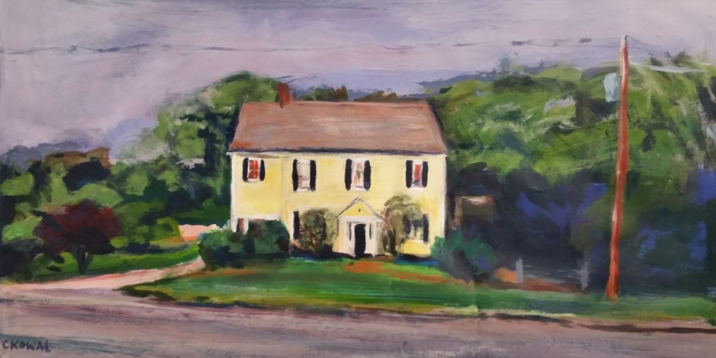 Painting: Yellow House