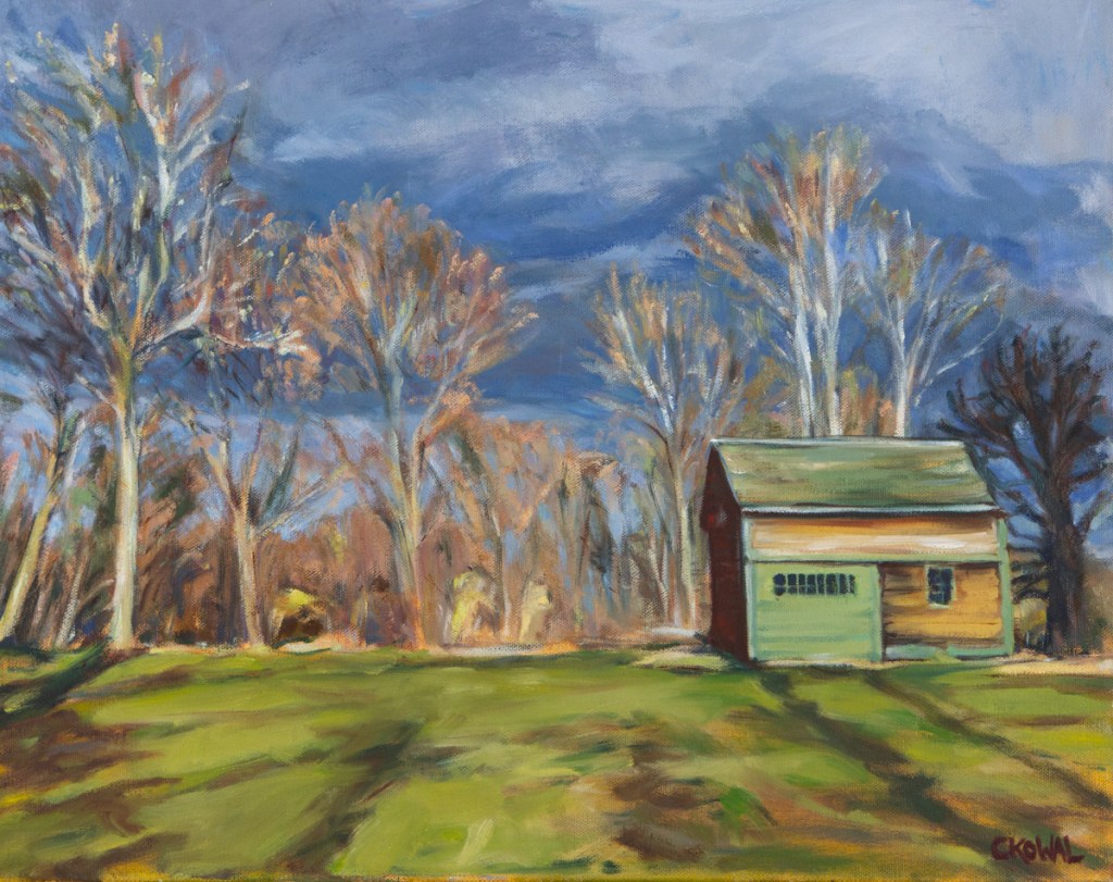 Painting: Spring-Light-High-Road