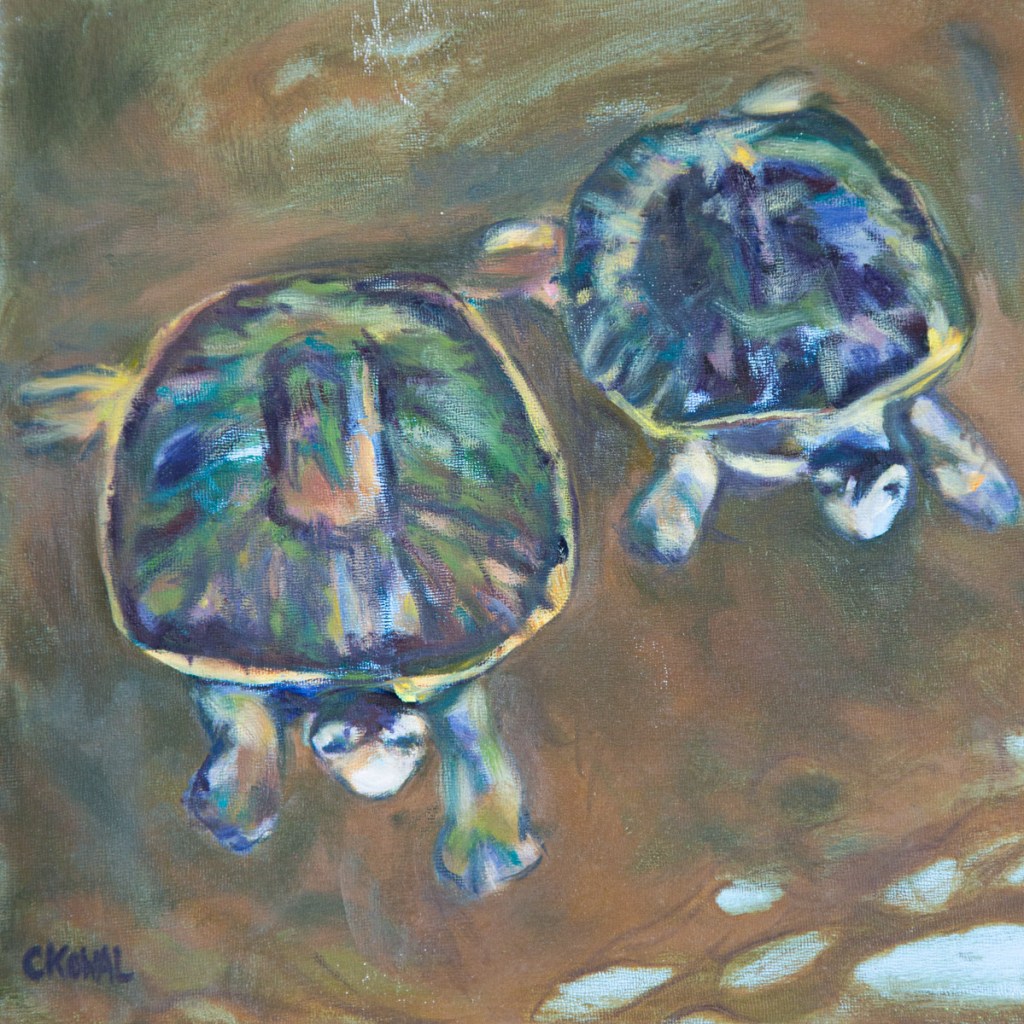 Painting: Two Turtles